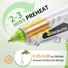 WorkBless Dual Temperature Hot Glue Gun 60W/100W, 2-3 Min Fast