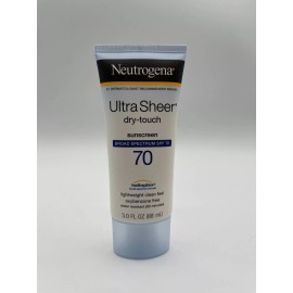 Neutrogena EXPIRED 3x Neutrogena Ultra Sheer Dry-Touch SPF 70 Sunscreen Lotion 3.0 oz