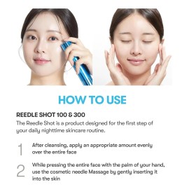 Vt Cosmetics Hydrop Reedle Shot 100 Refuerzo Coreano Facial Todo Tipo De Piel Danoche                                                                 