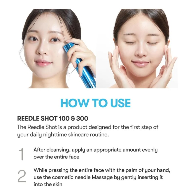 Vt Cosmetics Hydrop Reedle Shot 100 Refuerzo Coreano Facial