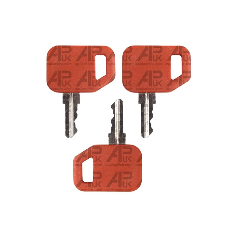 APUK 3x Ignition Key Replacement for John Deere Commercial Dozer