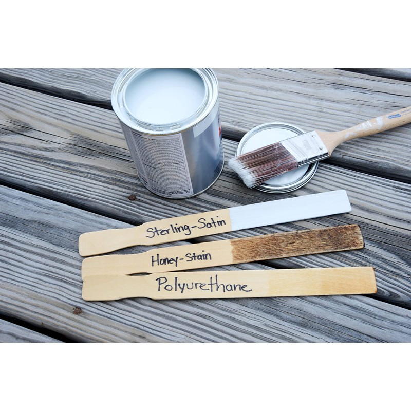 Henry Bukke's Best Birch Paint Sticks, 50 Pack, 9 Inch