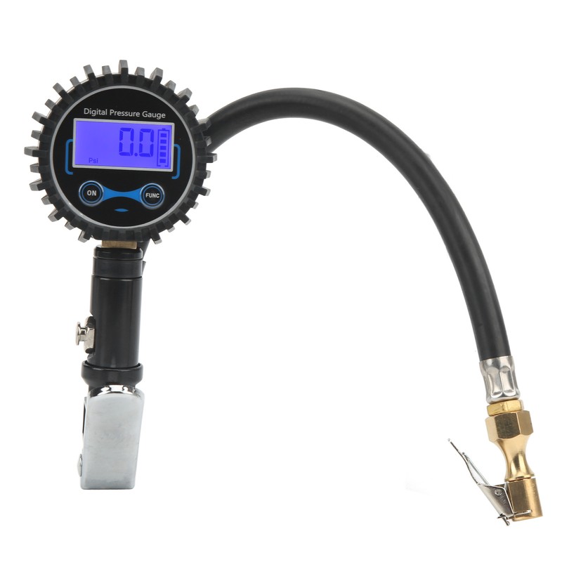 0‑200PSI Tire Inflator with Tire Pressure Gauge LCD Digital Display