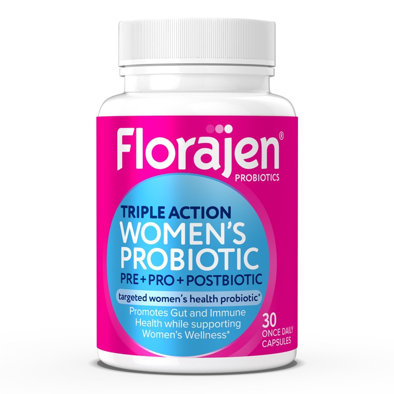 Florajen Women’s Probiotic - Prebiotic + Probiotic + Postbiotic for