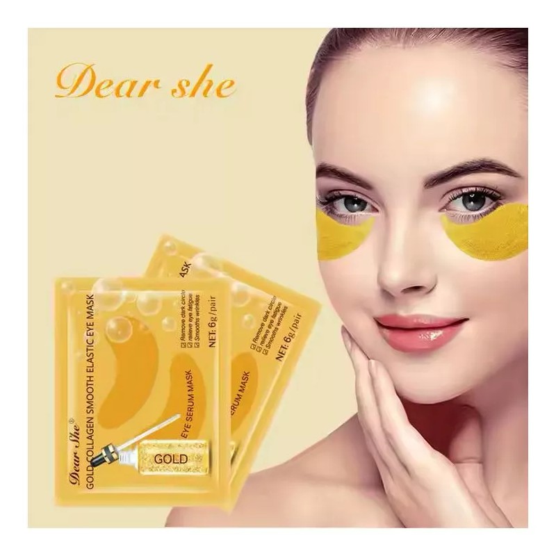 Crystal Eye Mayoreo Mascarilla Parches Ojos Y Labios Colágeno 200