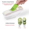 Starfrit Precision Slicer - Compact Mandoline Perfect for Garlic &