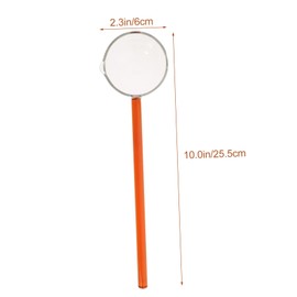 KICHOUSE Glass Spoon Scoop Soup Spoons Tea Spoons Glass Serving Spoon Punch Ladle Milk Spoon Coffee Christmas