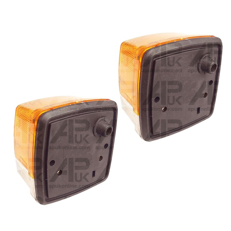 APUK 2X Front Side Indicator Light Lamp Replacement for John