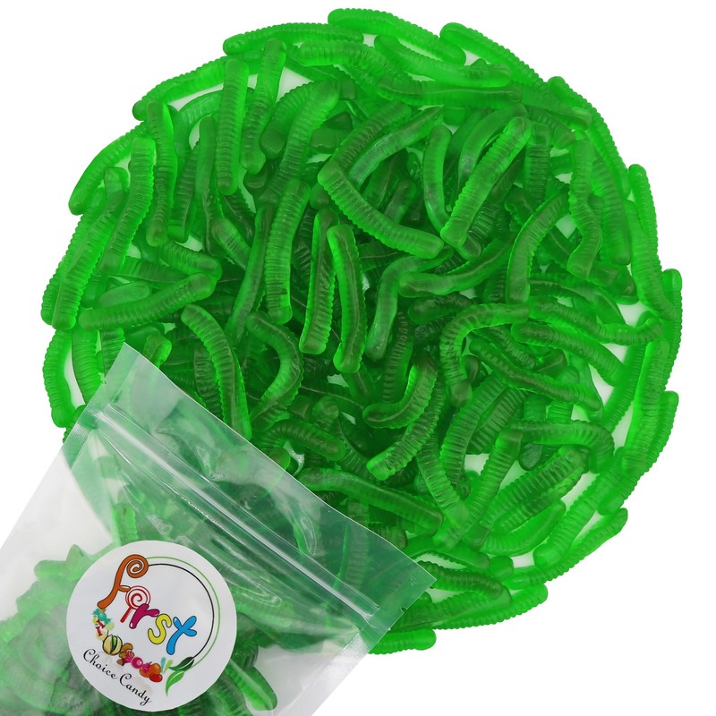 FirstChoiceCandy Sweet & Sour Gummy Worms, Multi Flavors and Solid
