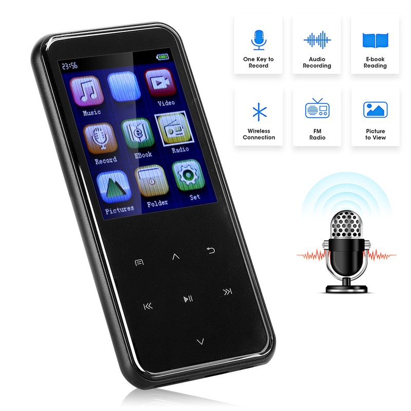 MultiFunction Music Player MP3 Player MP4 Media FM Radio Recorder
