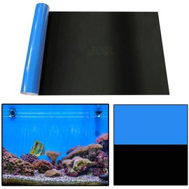 JOR Aquarium Background, 24” x 60”, Light Blue Color, Dual-Sided Abyss, Keep Fish Happy and Vibrant, 1Pc