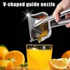 Stainless Steel Manual Juicer, Orange Juice Squeezer, Lemon Squeezer Stainless