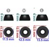 Rqker Foam Eartips Compatible with Pixel Buds Pro Earbuds, 3