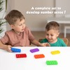 Aizweb Ten-Frame Counting Toys,Math Manipulative for Elementary,Number Math Games, Montessori