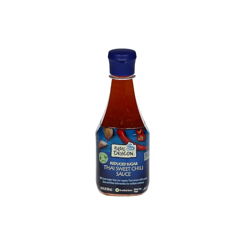 Blue Dragon, Thai Sweet Chili Sauce Reduced Sugar, 10.5 Fl