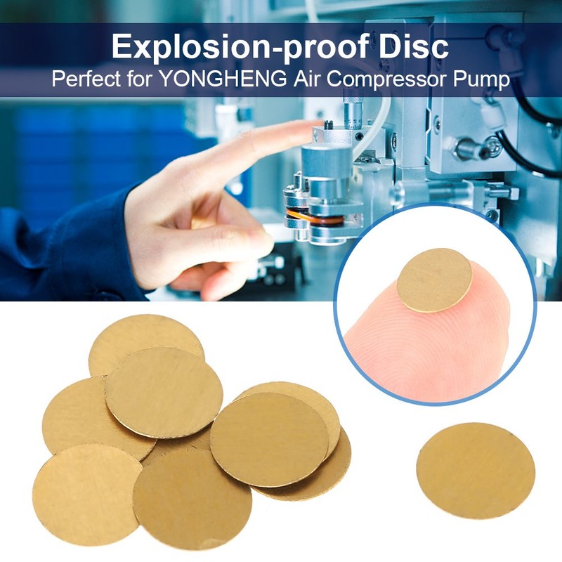 10Pcs Explosion Proof Slice Rupture Disc 1mm Thickness High Pressure