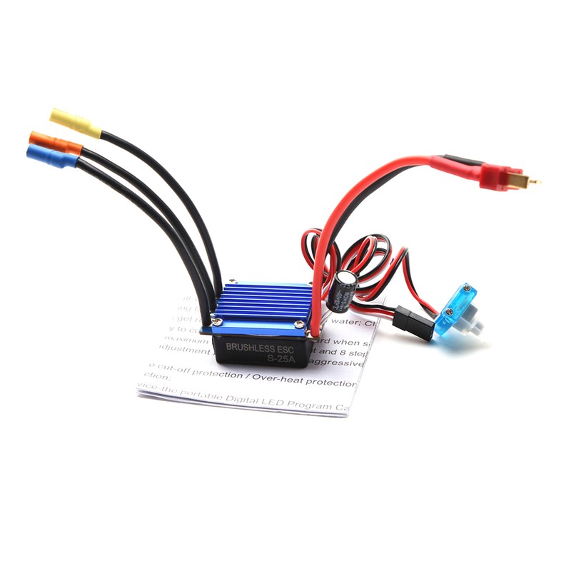 2435 3300KV Brushless Motor and 25A ESC 2.2KG Servo Programming