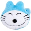 Sekiguchi 535187 11 Piki Cat Plush Badge Blue