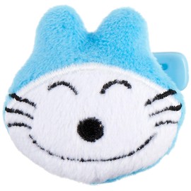 Sekiguchi 535187 11 Piki Cat Plush Badge Blue
