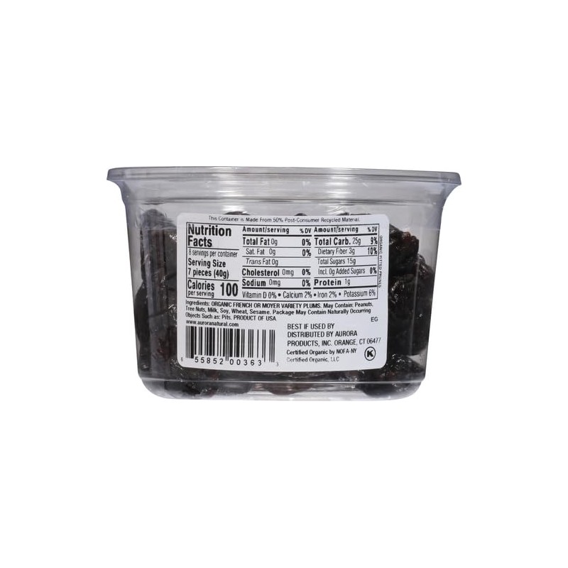 AURORA Aurora Products Organic Pitted Prunes, 11 oz