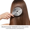 Gjinxi Vented Hair Brush Wet Dry Brush Detangling Boar Bristle