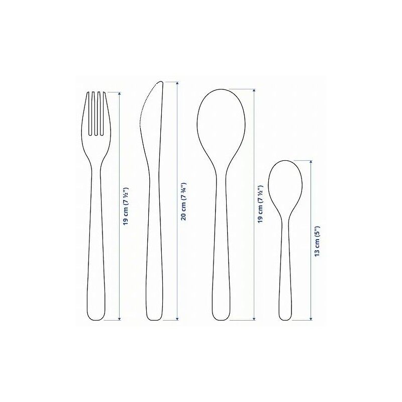 MOPSIG 803.430.04 16 Piece Mop Sig Cutlery Set