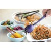Tanabe Hardware Saika Salad Serving Tongs, Purple 4291