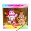 carebears Care Bears Flocked Figures Pack Of 2 Cheer Bear