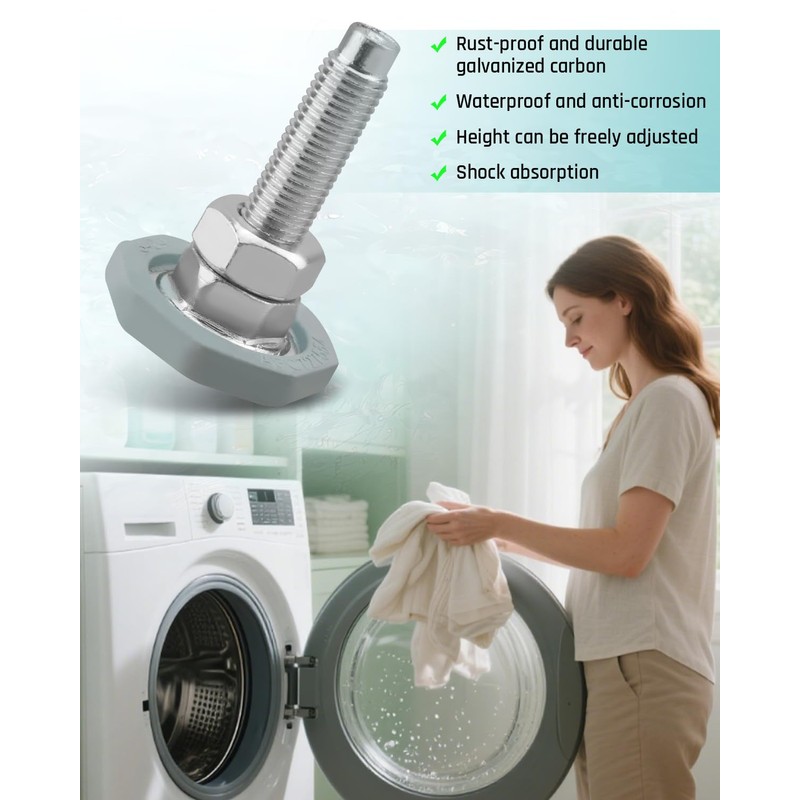 Washing Machine Leveling Legs Fit for LG Front Load Washers