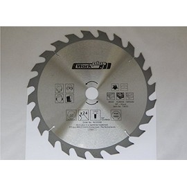 1 HM Circular Saw Blade for Wood and Plastic - 24 Teeth - Diameter 300 mm x 30 mm / Saw Blade / Circular Saw Blades