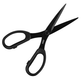 Deli, Non-stick Scissors, Black, Stainless Steel Scissors, Effortless Precision Cutting, Effortless Precision Cutting, for students, for DIY