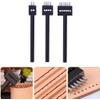 MOLATE 3-Piece Round Hole Punch Set, Leather Craft Tools, Leather