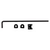 National Hardware N177-188 V835 Cane Bolt in Black,1/2" x 18"
