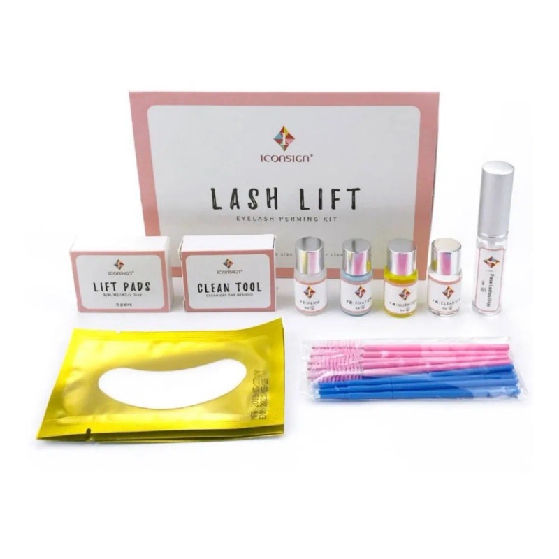 Rizado De Pestañas Lash Lifting Iconsign El Kit + Completo