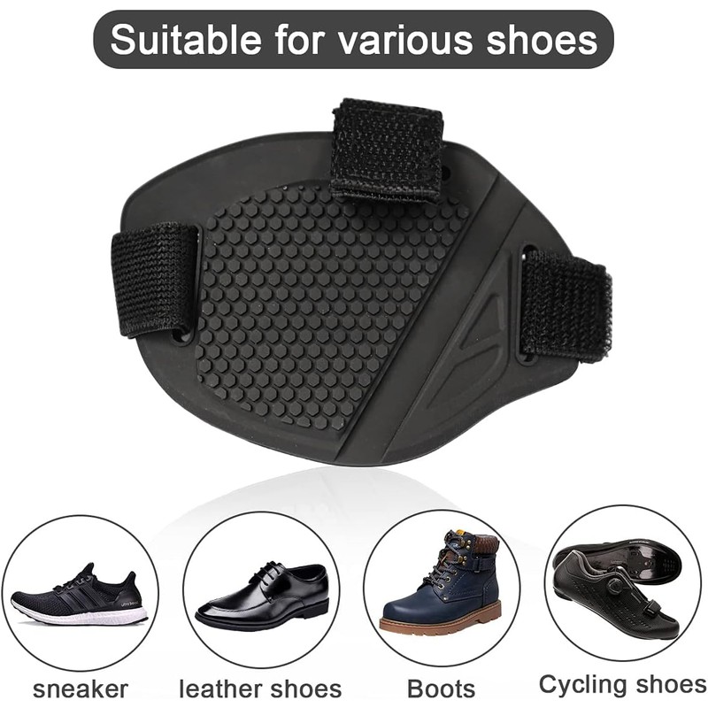 Motorcycle Motorbike shift Pad, Shoe Boot Cover Protector, Useful Gear