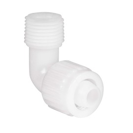 RecPro RV Plumbing Hardware | 06803 | 1/2" Compression to 1/2" Male Adapter Elbow Fitting | Appliance Adapter Fitting | Pex Pipe/Tubing Fittings (1 Fitting)