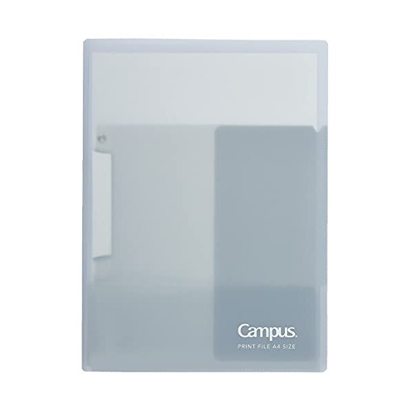 Kokuyo Campus Easy to Review Print File, A4, Gray F-CE755M,