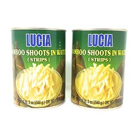 Lucia Bamboo Shoots in Water (Strips) 540g, 2 Pack