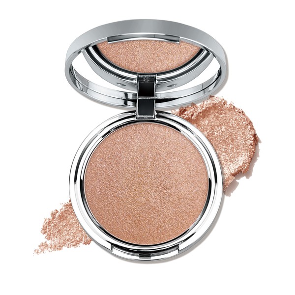 Jutqut Champagne Highlighter Makeup Powder Palette, Face and Eye Highlighting