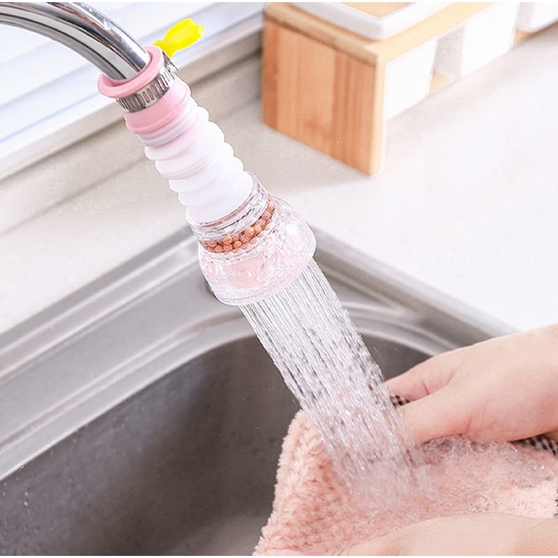 XINGSUI 2 Pcs Rotatable Splash-Proof Faucet Nozzle, Tap Water Saving