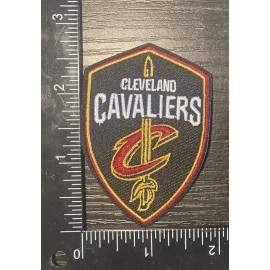 CLEVELAND CAVALIERS  IRON ON EMBROIDERED PATCH BASKETBALL