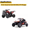 8" ATV Wheel Rim Compatible with 18x9.5-8 Tire 3 Lug