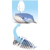 EUGY 3D Blue Whale Model Craft Kit