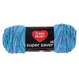 Red Heart Super Saver Yarn 995 Ocean (M)