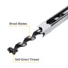 sourcing map Square Hole Drill Bit for Wood 10mm Hollow