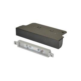 Unique Lighting Systems IS6-30K-140L-BK-F Elements Series Iso Bronze Ledge Light Fixture (Includes 140 Lumen 3W 3000K LED Module)