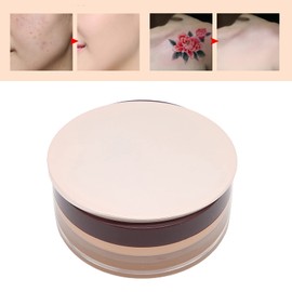 Corrector Facial Cobertura de Manchas de Ojeras Crema Correctora Iluminadora Impermeable 20 G, Corrector Instantáneo, Suaviza la Piel, Resistente Al Agua y Al Sudor (151)