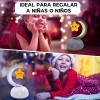 Maíz Bocina Bluetooth Luces Led Recargable Radio Fm Infantil Luna