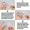 Lock Pick Set, [Difficulty Upgraded] [36 Pcs] Diyife Premium Practice