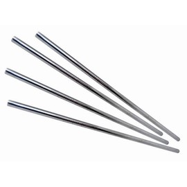 Vin Bouquet FIK 450 cannucce acciaio inox dritte riutilizzabili set 4 con spazzola bevande